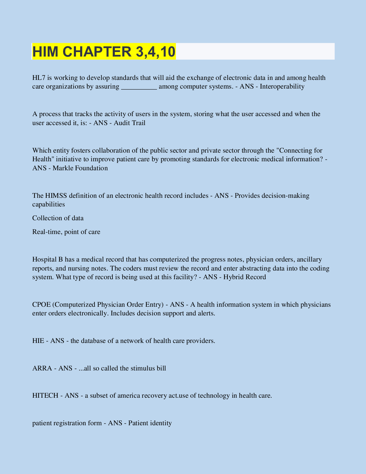 Preview image of HIM CHAPTER 3,4,10 document